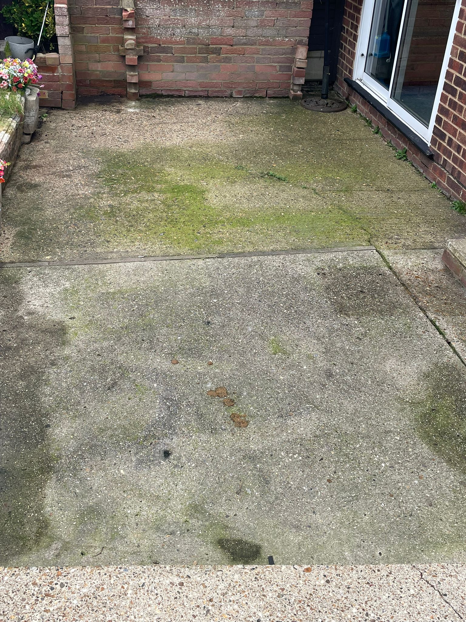 Cleaned Flooring — Before